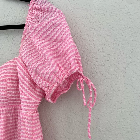 Amanda Uprichard Sicily Dress In Piquette Pink Size Medium - Picture 4 of 8